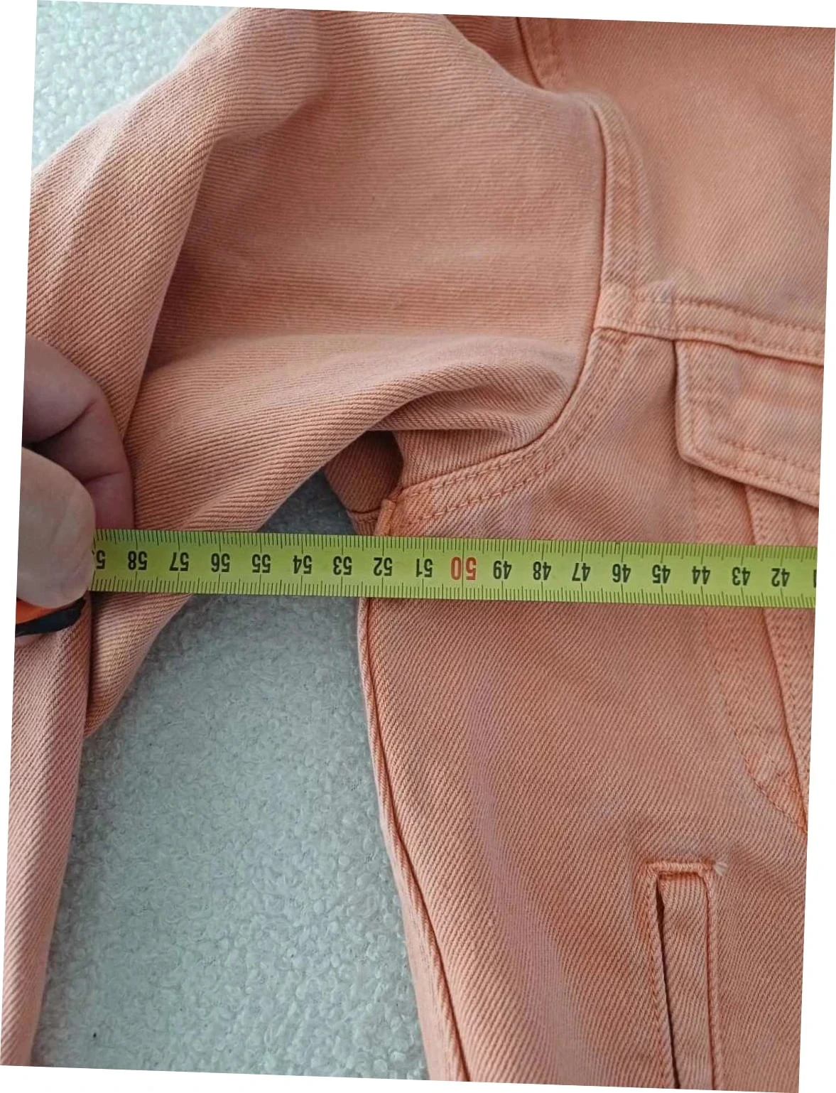 Chaqueta de mezclilla Superdry color pesca / coral pastel - T40 (L) – photo 8